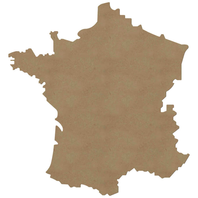 GOMILLE Carte De France - 6 Mm - 49X52 Cm Certifié Pefc 100%