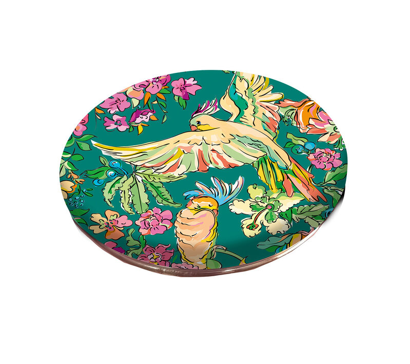 EDITIONS DU DESASTRE TURNOWSKY- miroir  - Insignia Parrots Ø8cm