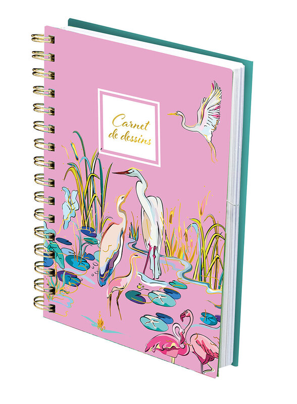 EDITIONS DU DESASTRE TURNOWSKY- carnet de croquis  - Insignia Herons 14,8x20,4cm