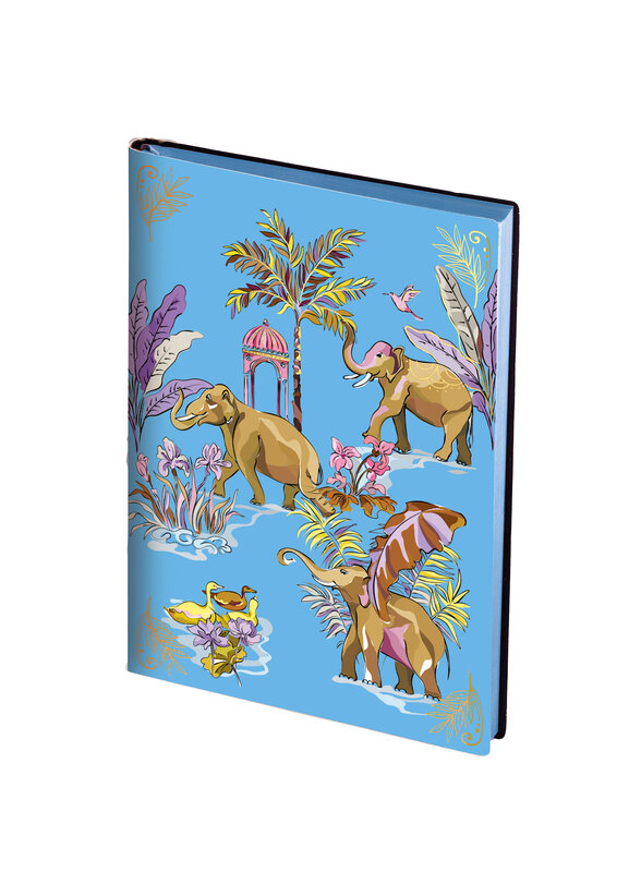 EDITIONS DU DESASTRE TURNOWSKY- carnet luxe B6 - Insignia Elephant 13x18cm