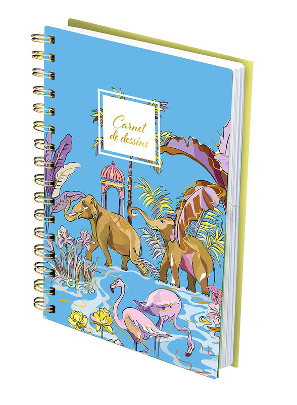 EDITIONS DU DESASTRE TURNOWSKY- carnet de croquis  - Insignia  Elephant 14,8x20,4cm