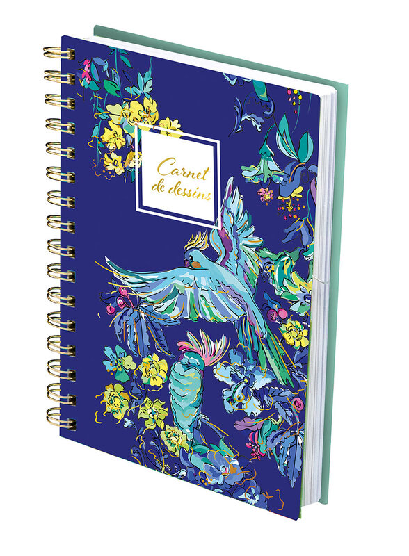 EDITIONS DU DESASTRE TURNOWSKY- carnet de croquis  - Insignia Parrots 14,8x20,4cm