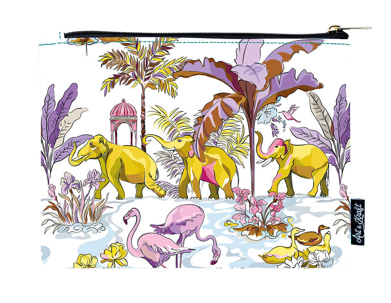 EDITIONS DU DESASTRE TURNOWSKY- pochette plate  -  Insignia Elephant 20x15cm