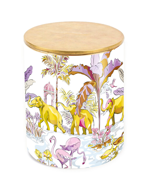 EDITIONS DU DESASTRE TURNOWSKY - Pot en laiton Insignia Elephant  Ø10,5x H13cm