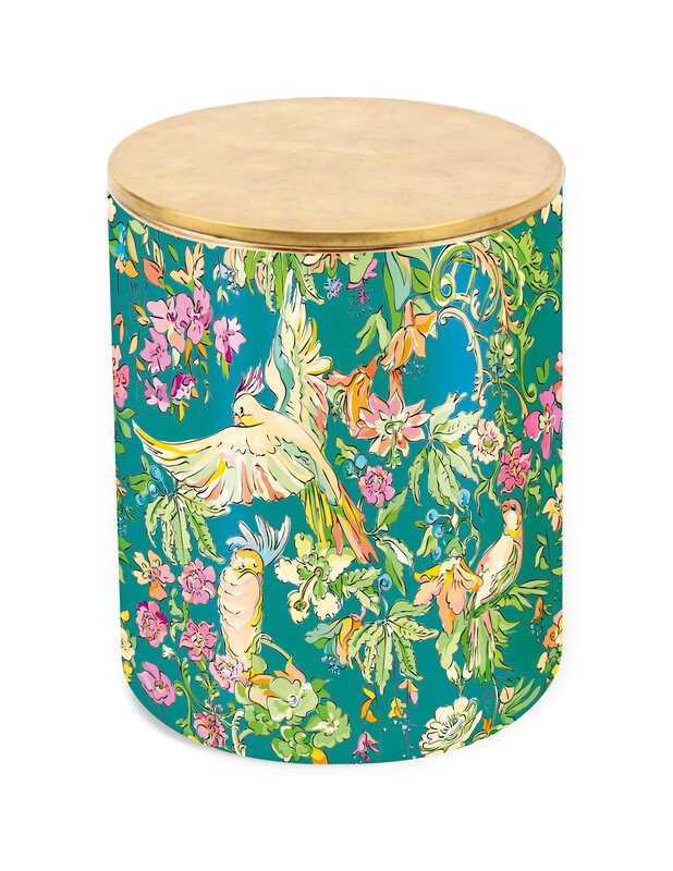 EDITIONS DU DESASTRE TURNOWSKY - Pot en laiton Insignia Parrots  Ø10,5x H13cm