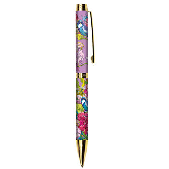 EDITIONS DU DESASTRE TURNOWSKY Stylo Insignia Flowers purple