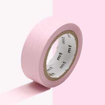 OZ MT 1P Uni pastel rose / pink 1,5cm x7m