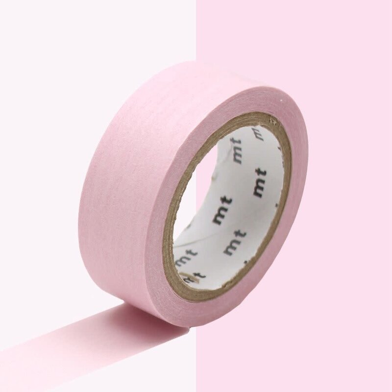 OZ MT 1P Uni pastel rose / pink 1,5cm x7m