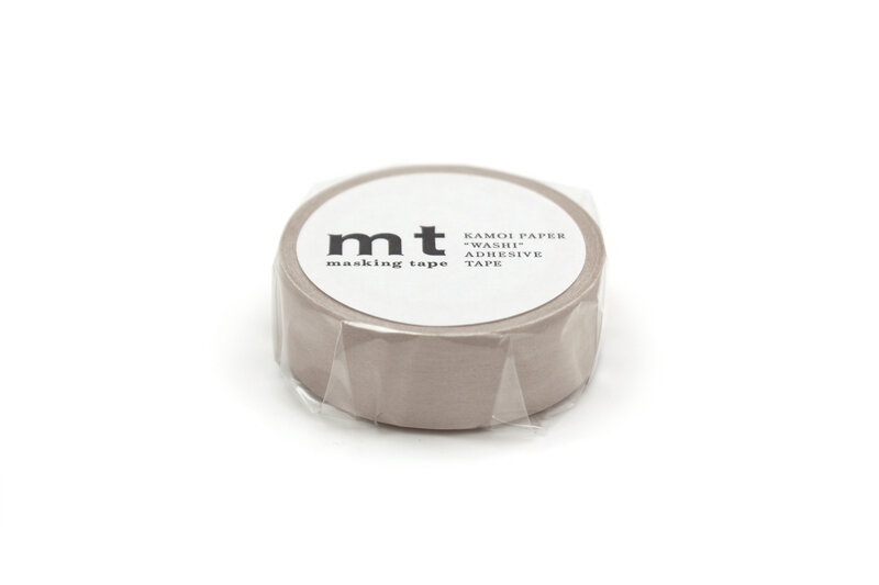 OZ MT 1P Uni pastel marron / cocoa 1,5cm x7m