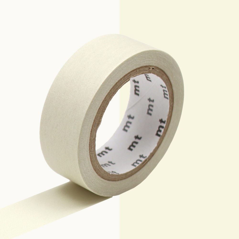 OZ MT 1P Uni pastel écru / ivory 1,5cm x7m