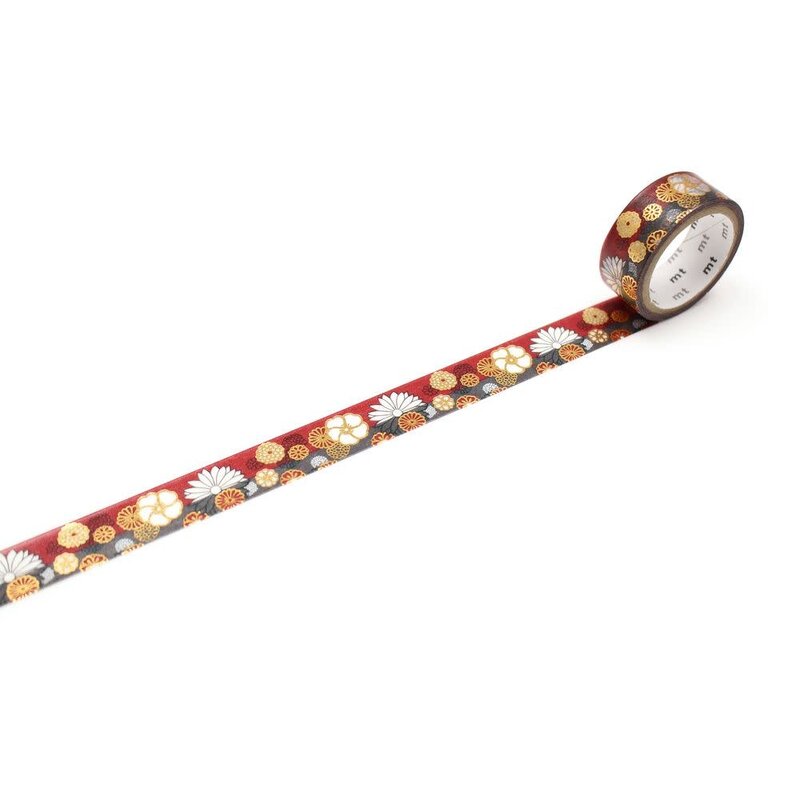 OZ MT SOUSOU fleurs tradi dorure / kinrandonsu 1,5cmx7m