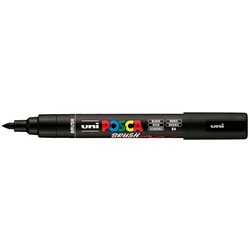 POSCA Marqueur Pointe Moyenne Brush PC5BR Noir