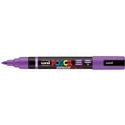 POSCA Marqueur Pointe Moyenne Brush PC5BR Violet