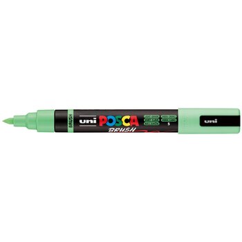 POSCA Marqueur Pointe Moyenne Brush PC5BR Vert Clair