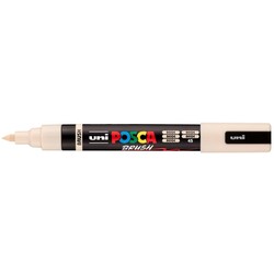 POSCA Marqueur Pointe Moyenne Brush PC5BR Beige
