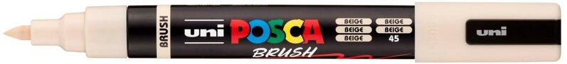 POSCA Marqueur Posca Pointe Moyenne Brush PC5BR Beige