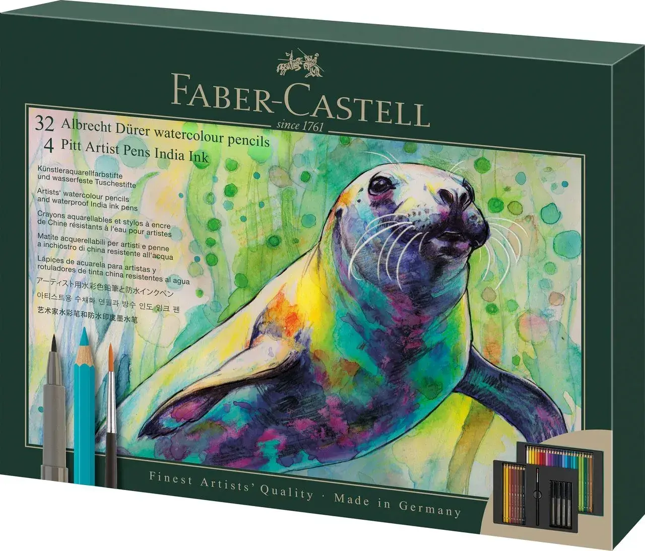 FABER CASTELL Set Albrecht Dürer & Pitt Artist Pen  37x
