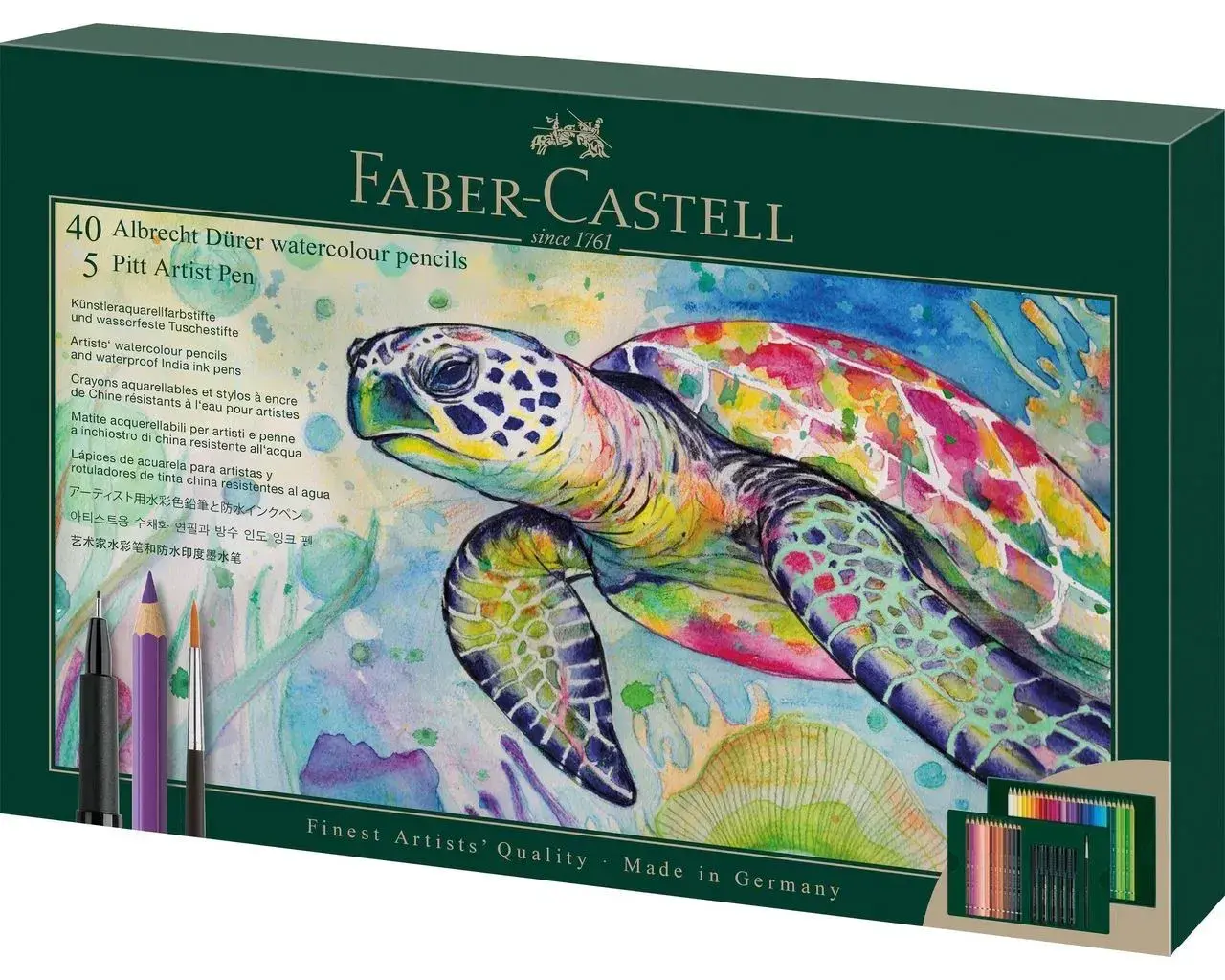 FABER CASTELL Set Albrecht Dürer & Pitt Artist Pen 46x