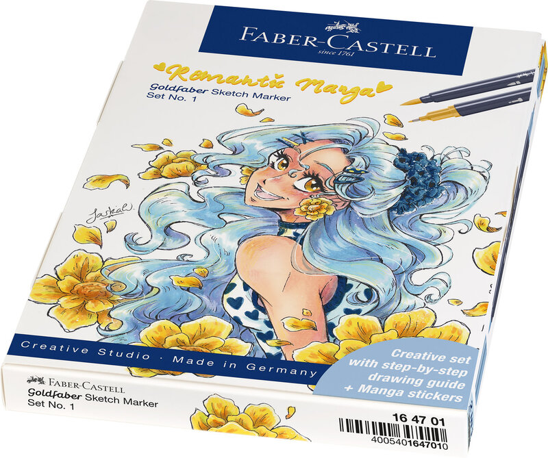 FABER CASTELL Goldfaber Sketch Marker Romantic Manga 1