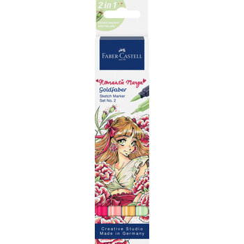FABER CASTELL Goldfaber Sketch Marker Romantic Manga 2