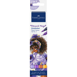 FABER CASTELL Goldfaber Sketch Marker Romantic Manga 3
