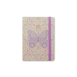 LETTS Paisley Papillon A6 Semainier horizontal 2025-2026 - Multilanguage