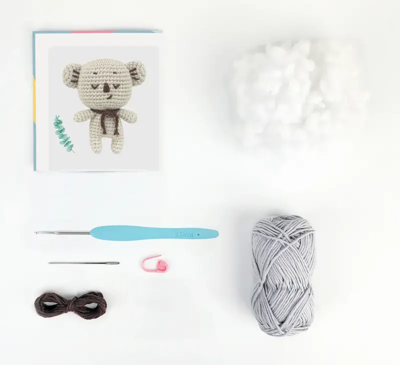 DMC Anchor Kai Le Koala Mini Kit Amigurumi