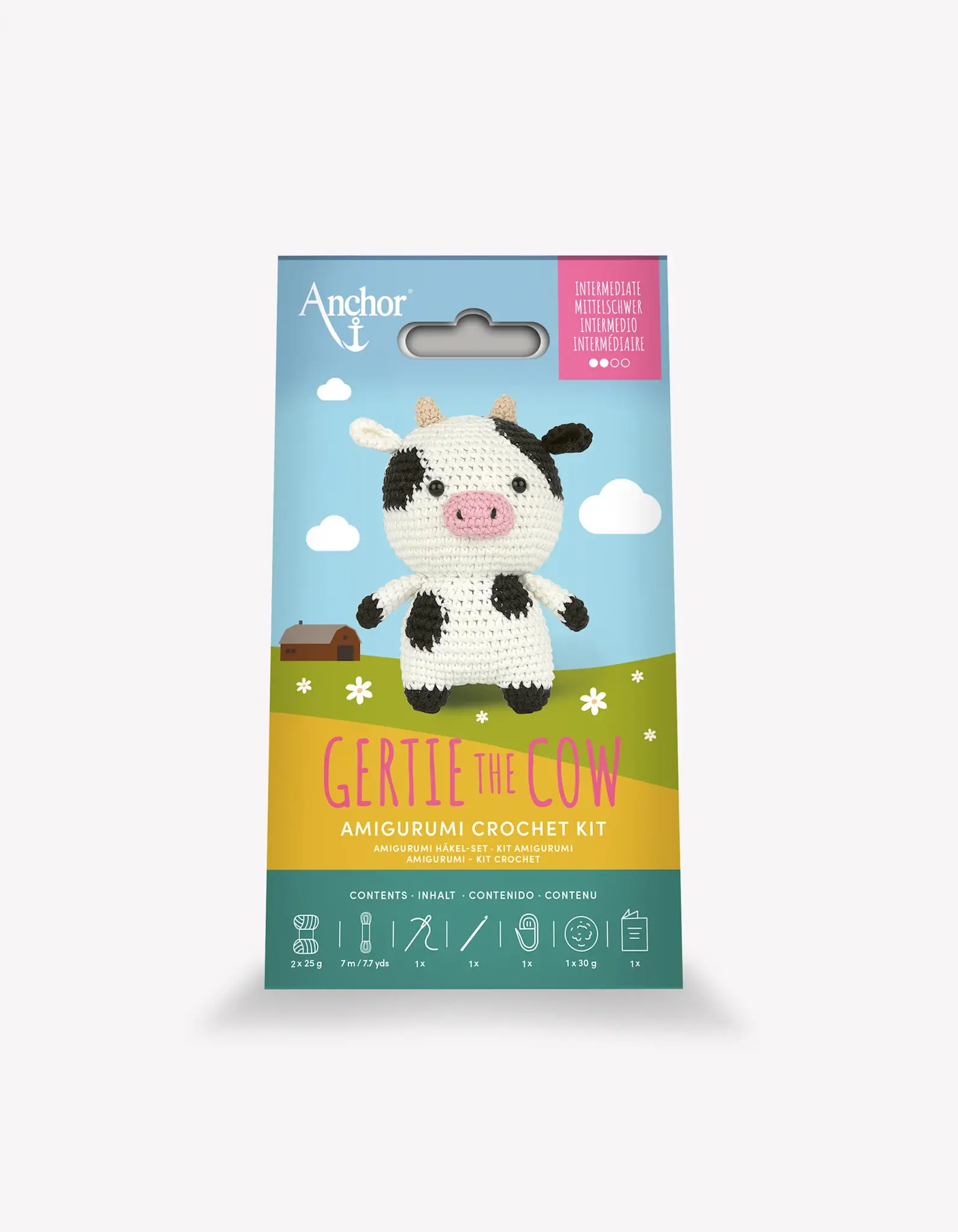 DMC Anchor Gertie La Vache Kit Amigurumi
