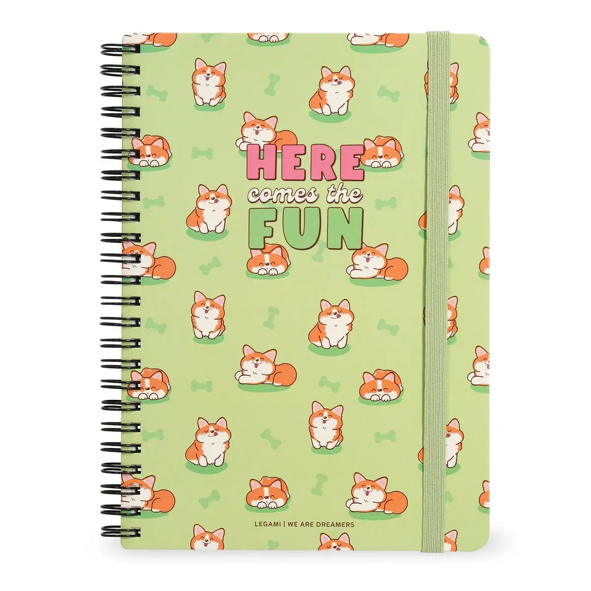 LEGAMI Lined Spiral- Bound Notepad - Spiral Notebook - Maxi - To Be Defined