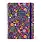 LEGAMI Lined Spiral- Bound Notepad - Spiral Notebook - Large - Flowers
