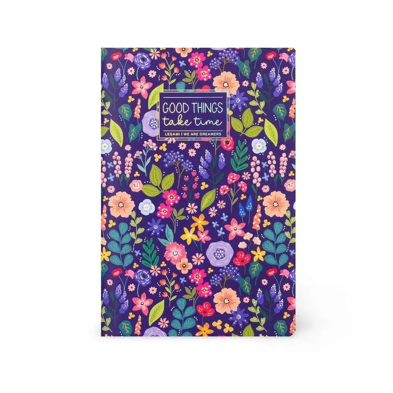LEGAMI Lined Notebook - Quaderno - Large - Flowers