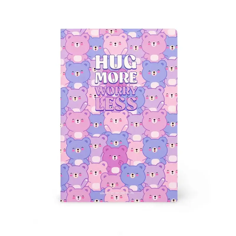 LEGAMI Lined Notebook - Quaderno - Large - Teddy Bear
