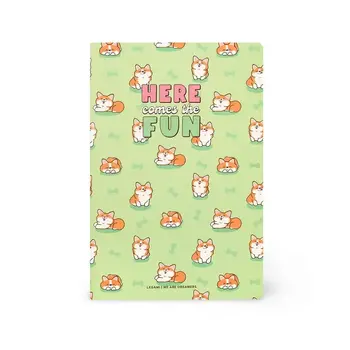 LEGAMI Lined Notebook - Quaderno - Large - Corgi 18,8x24.8cm