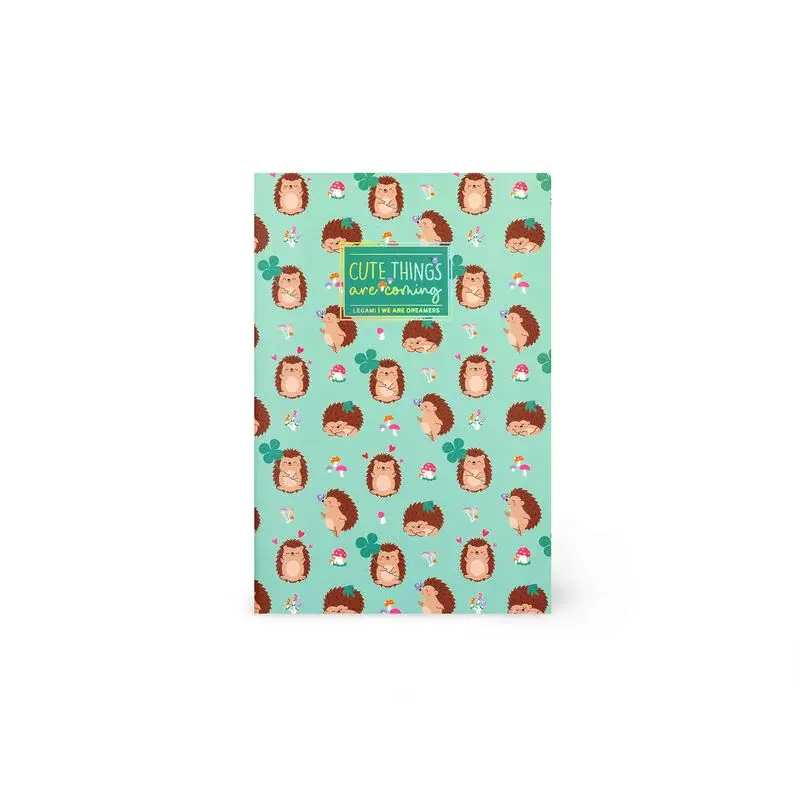 LEGAMI Lined Notebook - Quaderno - Medium - Hedgehog