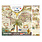 KIUB Calendrier Classique 16 Mois 2026 Gwenaelle Trolez Mappe Monde