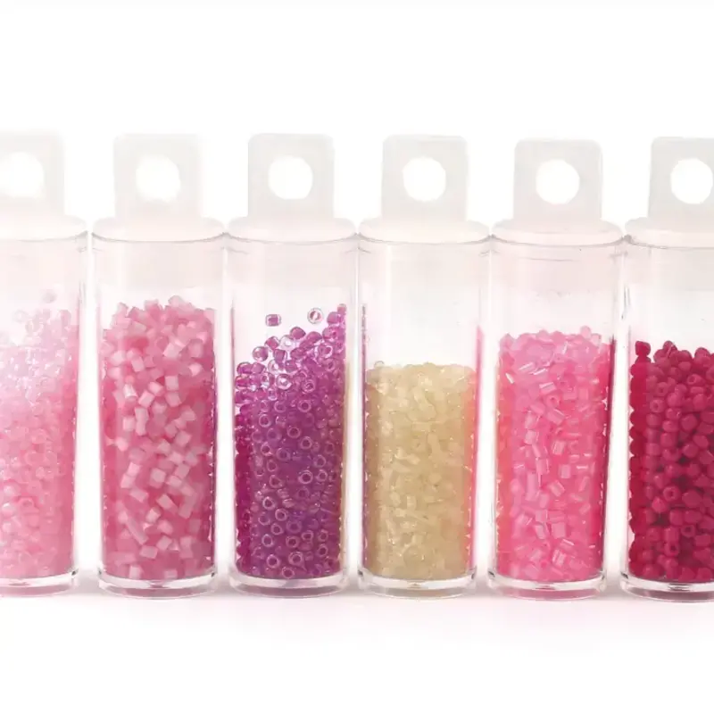GRAINE CREATIVE Assortiment De Perles Tubes Strawberry Milkshake