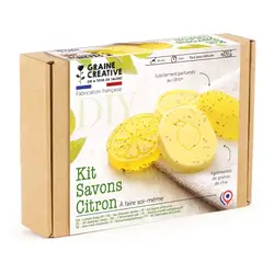 GRAINE CREATIVE Kit Diy Savons Citron & Graines De Chia
