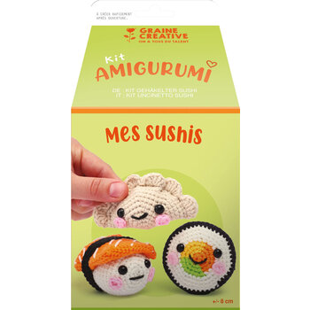 GRAINE CREATIVE Kit Amigurumi Mes Sushis