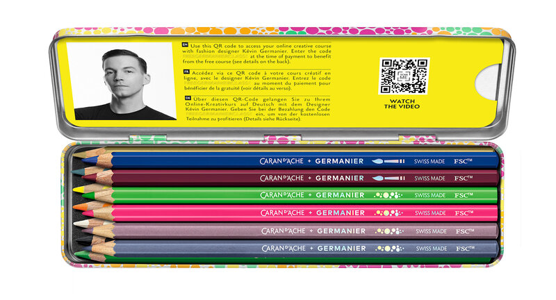 CARAN D'ACHE Set créatif Germanier 13 pcs édition spéciale