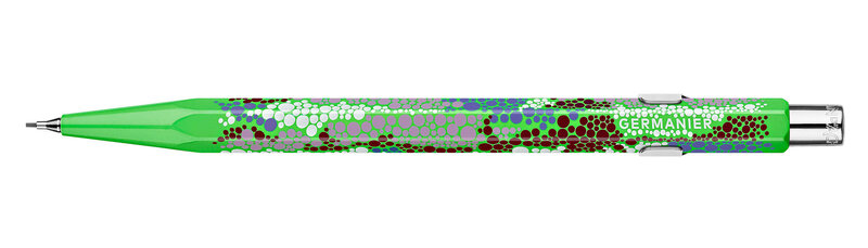 CARAN D'ACHE Porte-mine 849™ 0.5mm Germanier Vert fluo avec étui métal
