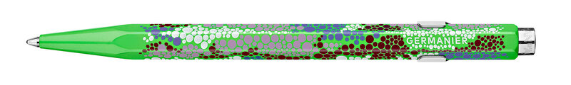 CARAN D'ACHE Stylo bille 849™ Germanier Vert fluo avec étui métal