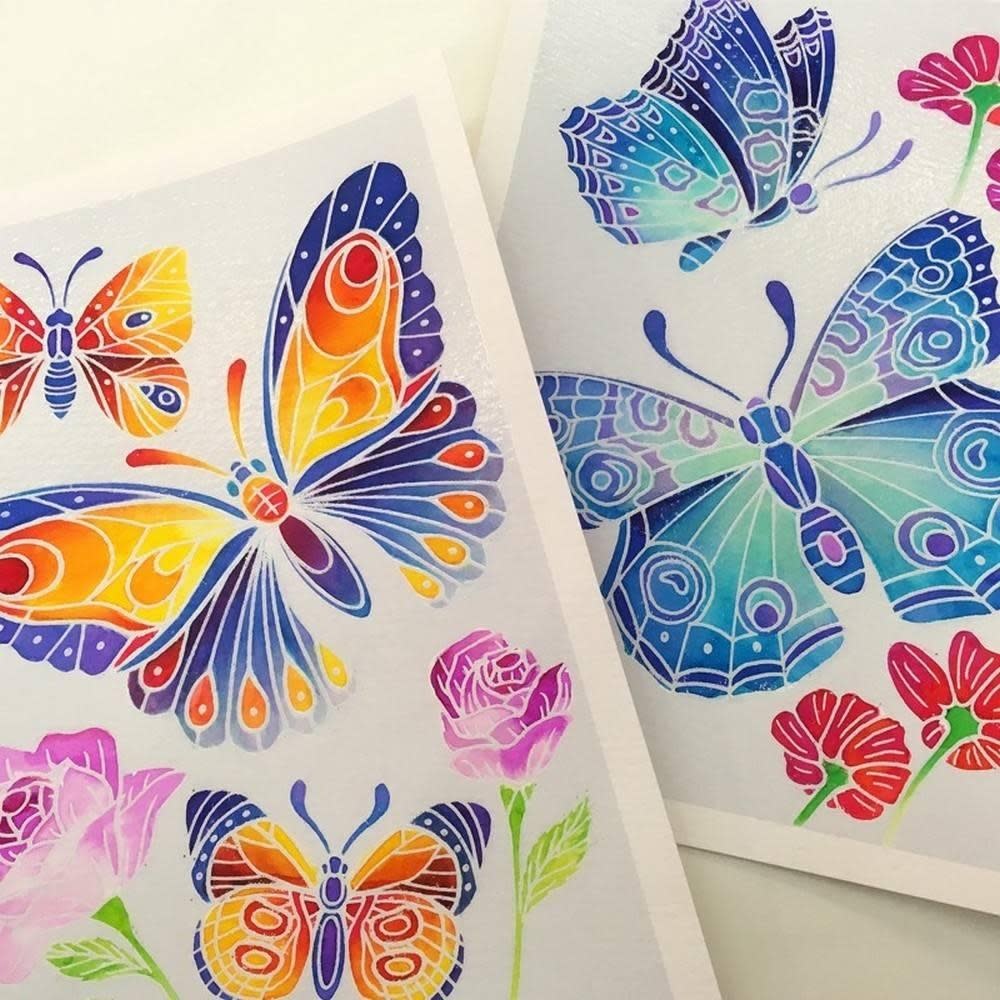 SENTOSPHERE Aquarellum Junior "Papillons & Fleurs"