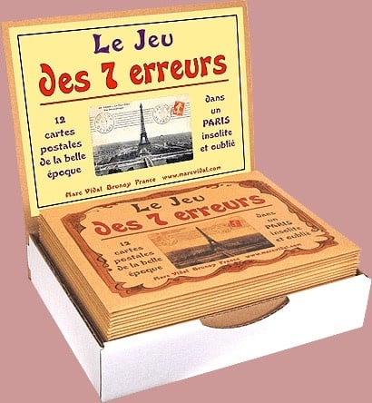MARC VIDAL Le Jeu des 7 erreurs