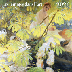 EDITIONS DU DESASTRE Calendrier 30x30cm 16 mois 2025-2026 Femmes Dans L'Art