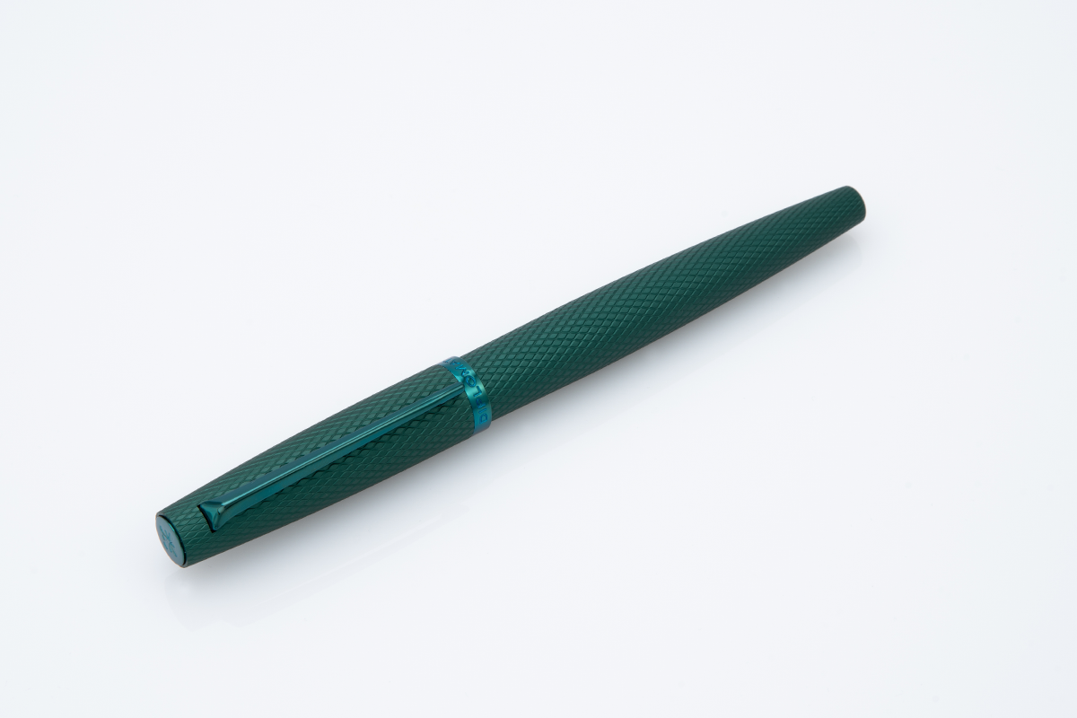 DIPLOMAT Stylo Roller "Viper" vert guilloche