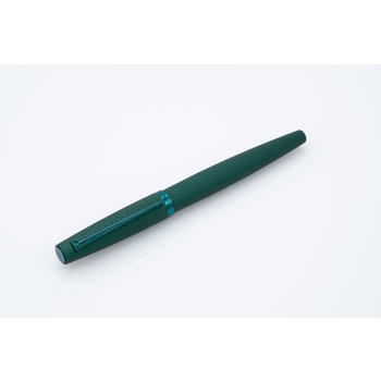 DIPLOMAT Stylo Plume "Viper" vert guilloche F/M F/M
