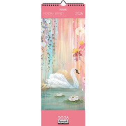 Calendriers Longs 41x17cm 16 mois 2025-2026 Kendra Binney