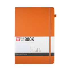 SAKURA Carnet de Notes ligné Ambre 21x30cm 140 g 80 Feuilles