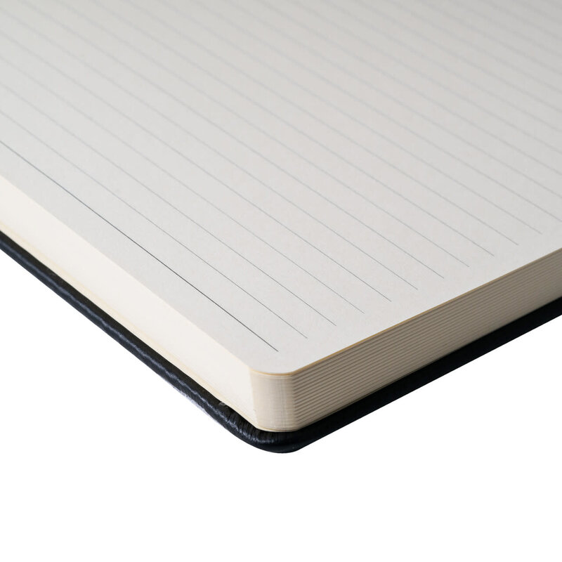 SAKURA Carnet de Notes ligné Ambre 13x21cm 140 g 80 Feuilles