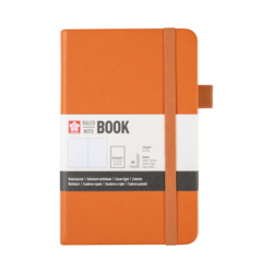 SAKURA Carnet de Notes ligné Ambre 9x14cm 140 g 80 Feuilles